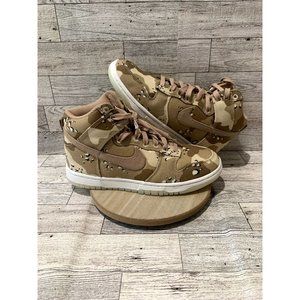 Nike Dunk High Desert Camo Women Size 6